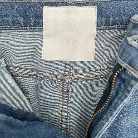 Mother The Insider Ankle Size 32 Jeans Destroyed Bills - Picture 10 of 12
